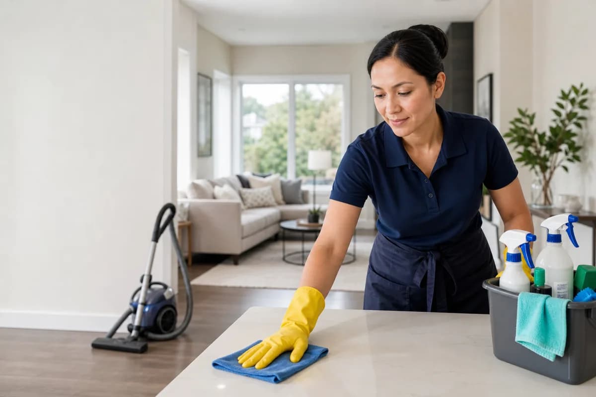 Limpeza residencial professional residential cleaning service