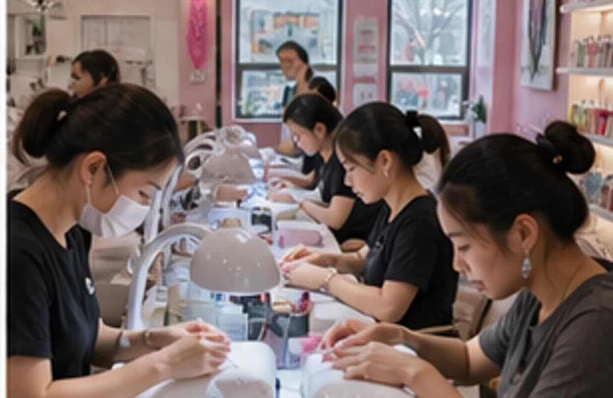 法拉盛美甲店 UV Gel 预约